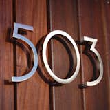 Atlas Homewares recently updated its Avalon house numbers (by eliminating the prior version's front facing screws); they come in brushed nickel or oil-rubbed bronze. $20 each