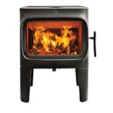 The F 305 model comes in two iterations. The F 305 LL is propped on four legs.  Photo 2 of 5 in Modern Take on a Classic Cast-Iron Stove