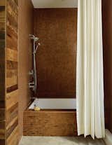 Bathroom Design Idea: Copper Color Scheme