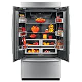 French door refrigerator with Obsidian interior by Jenn-Air, $8,500

It’s all about fit and finish with Jenn-Air’s luxury refrigerator, which features a stainless-steel exterior and matte-black interior lit by LEDs.  Photo 4 of 6 in Kitchen Appliances to Invest In Now by Diana Budds