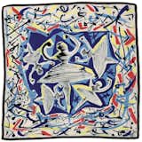 "Ballerina," a screen-printed silk scarf designed by Dali for Wesley Simpson, circa 1947. Courtesy of the Fashion and Textile Museum.
