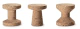 Conceptual designer Jasper Morrison designed the Cork Stool family for Vitra in 2004. Each stool is shaped from a substantial piece of pressed agglomerate cork for a sculptural look with a surprising lightweight feel. The Cork Stool features a light and velvety touch and is easily transported, making it a versatile addition to a variety of interiors. The unexpected material mimics a light, knotty wood, but is distinctive, tactile, and will complement both traditional and modern spaces. Available in three styles—A, B, and C.

These stools are 15% off until October 22, 2015.