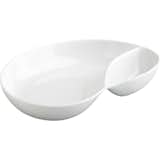 Flow Chip and Dip: A self-explanatory sculptural white bowl for $16.95. From Crate & Barrel.