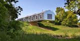 The Balancing Barn in Suffolk: On the edge of a nature reserve a few miles from the Suffolk coast, the MVRDV-designed Balancing Barn cantilevers over the surrounding meadow.