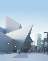 Daniel Libeskind's Denver Art Museum, whose titanium-clad exterior shimmers in the afternoon sun.  Photo 6 of 10 in Beguiled by Design by Jessie Philipp from High Design in Denver