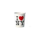 This ceramic coffee cup celebrates New York City in more ways than one. A more environmentally conscious version of the paper variety, the coffee cup also features the classic I LOVE NY logo, designed by Milton Glaser in 1975 for the New York Commerce Commission.