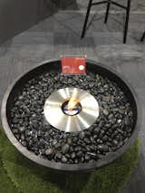 On the builders' side, Brown Jordan and Ecosmart Fire teamed up on a new fire pit that runs on corn-based ethanol.
