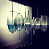 Nao Tamura blown glass installation for Wonderglass, shown in the "Landscapes" exhibition at Maison&Objet.