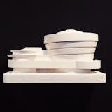 An architectural sculpture of the Guggenheim by the UK's Chisel & Mouse.  Search “passivhaus institut announces 2014 finalists” from Maison&Objet 2014 Part Two 