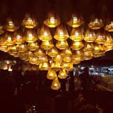 Eclectic, the new Tom Dixon-designed restaurant in Paris.   from Things We Saw in Paris (Maison&Objet 2014 Part Three)