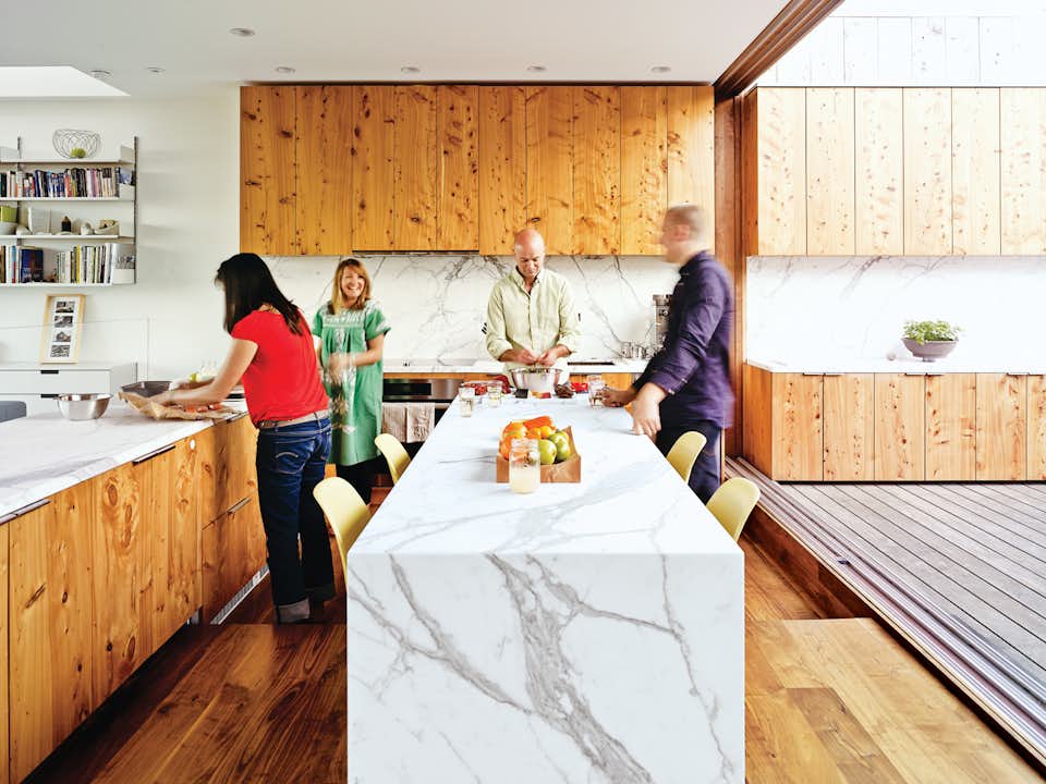 10 Modern Examples That Show How to Use Marble in the Kitchen Dwell