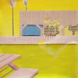 FAT’s Hoogvliet Heerlijkheid via David Hockney, drawn by Yale student Kara Biczykowski. [via Abitare]  Photo 6 of 10 in Architecture Like You've Never Seen It Via Reimagined British Postmodernism by Kelsey Keith