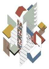 FAT’s CIAC in the style of Theo van Doesburg by Yale student Tamrat Gebremichael. [via Abitare]  Photo 10 of 10 in Architecture Like You've Never Seen It Via Reimagined British Postmodernism by Kelsey Keith