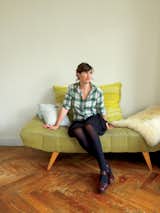 Living Room, Sofa, and Medium Hardwood Floor Designer Christiane Hogner, Bruxelles  Photo 1 of 15 in Kind of New