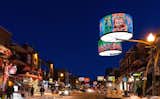 An LED Light Display Takes Over an Avenue in Quebec City - Photo 5 of 6 - 