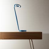 The Pixo Desk Lamp is a consistent Dwell Store best seller. Designed by Pablo and Fernando Pardo with sustainability in mind, the lamp was created with a small footprint and a compact, energy-saving LED light. The ultra-efficient lamp features a swiveling light shade that makes it easy to focus and redirect light as needed. 

The Pixo Desk Lamp is currently on sale for 15% off at the Dwell Store until 10/23/2014.