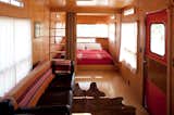By reducing the bedroom to its essentials and filling it with windows, the El Cosmico staff has made this small space as expansive as the desert beyond.