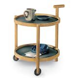 Caddy bar trolley by Gordon Guillaumier for Roda, $2,090

A naturally oxidizing teak frame and two removable stainless-steel trays make this refined bar cart deck-friendly.