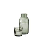 Luxe Carafe by Jeremy Pyles for Niche Modern, $145 

Handblown curves and smoked glass options make this carafe, and its lid that 

can double as cup, a no-brainer for outdoor entertaining.