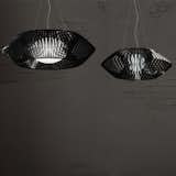 The V Pendant polycarbonate lamp by Arturo Alvarez suits your blacker moods.