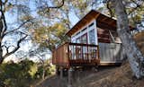 When homeowners of an off-the-grid property in the Bay Area needed to add a home office, they added a custom deck to their Studio Shed to take advantage of the landscape.