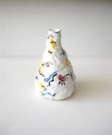 3. Porcelain "Pablo" Vase by Jessica Hans“Jessica is a young, contemporary artists out of Philadelphia. We saw her work and wrote her a love letter, asking if she would consider having her work in our store; turns out she had already heard of our store and the love was mutual. We’re always impressed by her painterly glazes and use of color and texture. She also does pieces with unusual materials like gravel."