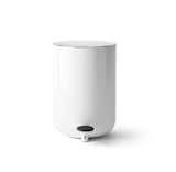 Pedal Waste Bin by Norm Architects for Menu, $239.95.  Search “classic pedal bin” from Bestsellers from the Dwell Store