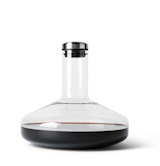 Designed by Norm Architects for Menu, the Wine Breather Deluxe is a glass, steel and plastic multitasker. Affix the Wine Breather securely to the neck of a standard-sized wine bottle, and it will breathe new life into your wine, adding ten-times the oxygen.