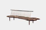 Conoid Bench is an intricate example of George Nakashima placing minimal adornments on the wood, merely capturing it, preserving it and giving it a second life.