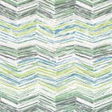Painted lines by Robert Allen, $138 per yard. While fabric has a delicate, hand-painted look, it’s made from hardy Sunbrella acrylic—a high-performance material with a soft feel.