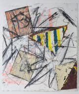 Michael Goldberg, Untitled (43), 1992, oil and pastel. Bowdoin College Museum of Art, Brunswick, Maine, Dorothy and Herbert Vogel Collection Vogel Collection. Photography by Dennis Griggs.