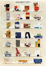 Federico Babina's Archist series has been making the internet rounds for its imaginative renditions of what houses designed by famous artists might look like.