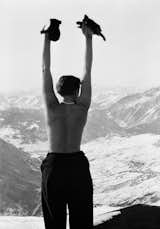 Charlotte Perriand in the mountains of Savoie, France, circa 1930. Copyright Archives Charlotte Perriand.