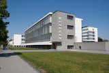 Although initially established in the German town of Weimar, the Bauhaus relocated to the industrial city of Dessau. This building, constructed by Staatliches Bauhaus founder and director Walter Gropius, was the second home of the renowned school.