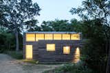 Ryall Porter Sheridan Architects designed this artist's studio in Orient, New York, on the North Fork of Long Island, to conform to Passive House standards. It is a finalist in the office and special-use buildings category.