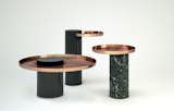 Salute tables by Sebastian Herkner for La Chance. See them at La Chance, Via del Carmine 9.  Photo 3 of 25 in Milan Design Week Furniture Preview, Part 2 by Kelsey Keith
