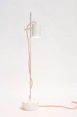 Knauf and Brown's Junklamp is made entirely from recycled or repurposed materials.