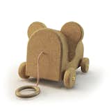 The Mon Fanfan cork toy's ears can change shape to resemble an elephant, bear, or mouse.