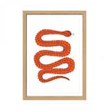 Menagerie Collection Red Snake framed print by Mark McGinnis, $265, at store.dwell.com

Mark McGinnis's playful graphic prints are an excellent way to get the next generation of art collectors started.