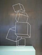 A Rimadesio sculpture provides an illusion of greater depth.
