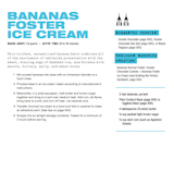 Norman Bananas Foster is a classic, just like its name sake. First, make the custard base (the starting point of many Coolhaus flavors), then fold the base into the special ingredients.