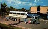A midcentury highway icon, Loewy’s domed bus design gave thousands a more picturesque view of roadside America during a golden age of motorcoach travel.