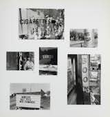 A collection of Friedlander prints from Letters from the People (D.A.P.), published in 1993, which focused on the use of language in the urban landscape. Images copyright Lee Friedlander/Fraenkel Gallery. Click on the image to see the entire page in the book.