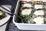 Smitten Kitchen's Baked Eggs with Spinach and Mushrooms: A last minute Easter Brunch solution and gorgeous food photography.