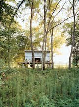 The Fish Camp acts as the couple’s forest getaway, just a quarter mile from their main house.