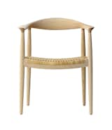 PP 501, “The Chair”: Designed by Hans Wegner, manufactured by PP Mobler

“I mean, it’s other name is ‘the chair.’ It’s really the simplest manifestation of a timber armchair. It’s simplicity reveals its true beauty. It can’t be made cheaply. It takes time to make something like this.”