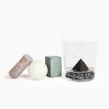 Drink Rocks by Runa Klock for Areaware 

Geometric forms in hand-finished soapstone and marble keep drinks cool yet undiluted, unlike the humble ice cube.  Search “beer-the-designs-of-drinking.html” from Designing for the Five Senses: Products to Enhance Your Palate