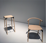 "A stool and chair from the Equal line by Lars Beller Fjetland of Norway."  Search “good deal rta dwell stool” from ICFF: Day One