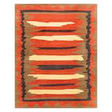 LW73A by New Moon. Hand-knotted in Nepal, the vegetable-dyed wool rug translates traditional Navajo flat-weave designs into a plush form.  Search “brand-new-furniture-milan-design-week-2016” from Nature-Inspired Furniture Designs