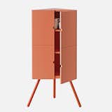 PS 2014 corner cabinet by Keiji Ashizawa for Ikea. For its PS 2014 line, Ikea collaborated with international designers to create furniture targeted to renters, including this triangular cabinet built to tuck into underutilized corner spaces.